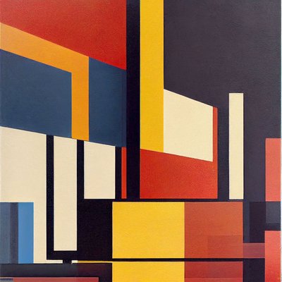 Geometrische vormen door F. Abderrahim