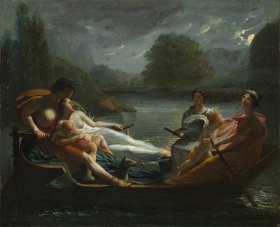 De Droom van Geluk door imitator of Pierre Paul Prud
