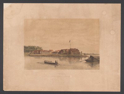 Fort Zeelandia te Paramaribo door jonkheer Jacob Eduard van Heemskerck