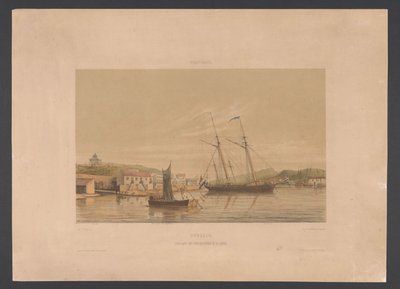 Haven van Willemstad door jonkheer Jacob Eduard van Heemskerck