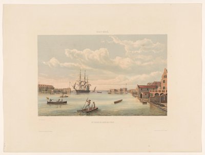Willemstad, Het inkomen der haven van Curaçao door jonkheer Jacob Eduard van Heemskerck