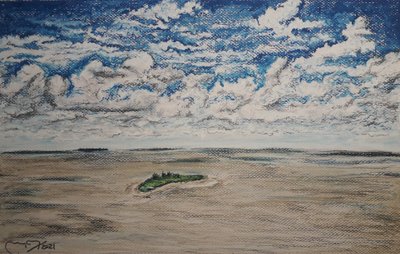 Orinoco Delta - Boca Grande door miguelmendez_art.ve