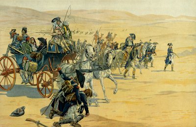 Campagne of Expeditie uit Egypte van Napoleon I Bonaparte tussen 1798 en 1801 door pseudonym for Onfray de Breville Jacques Job