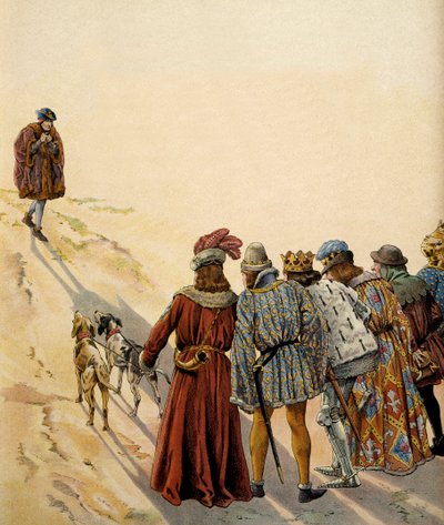 Geschiedenis van Frankrijk in de Middeleeuwen: Graaf van Charolais (later Karel de Stoute (1433-1477), Francois II, hertog van Bretagne (1433-1488), Karel van Frankrijk, hertog van Berry en broer van de koning (1446-1472), Jan II, hertog van Bourbon (1426- door pseudonym for Onfray de Breville Jacques Job