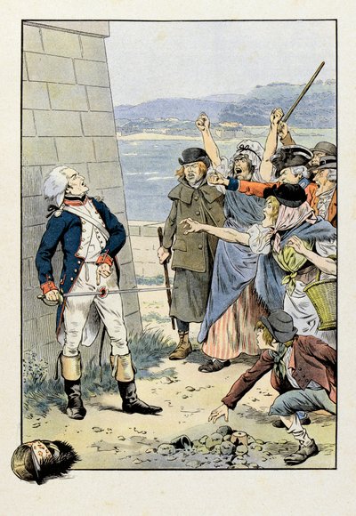 In gevangenschap in Plymouth, Theophile Malo Corret de La Tour (of Latour) d