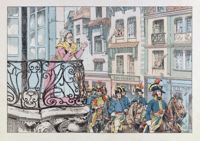 Jacques Marie Gaston Onfray de Breville genaamd JOB (1858 - 1931); Illustratie uit het boek 