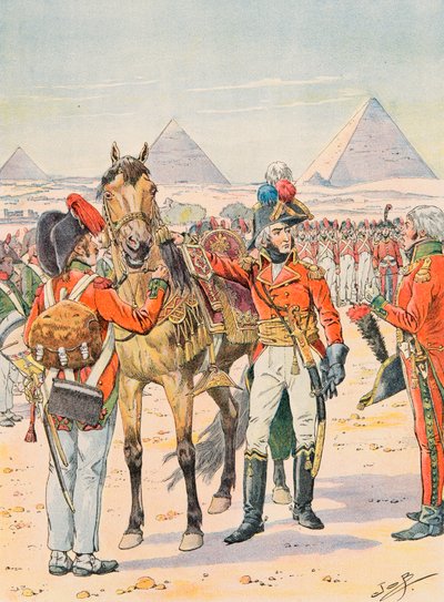 Franse troepen door de tijden heen: 9e Halve Slag Brigade in Egypte door pseudonym for Onfray de Breville Jacques Job