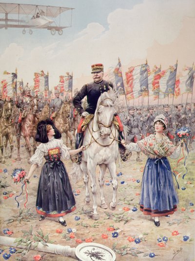 Maarschalk Ferdinand Foch (1851-1929) de Bevrijder door pseudonym for Onfray de Breville Jacques Job