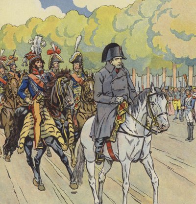 Napoleon I van Frankrijk, bijgenaamd de "Kleine Korporaal" door pseudonym for Onfray de Breville Jacques Job