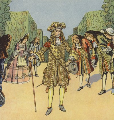 De Zonnekoning, Lodewijk XIV van Frankrijk door pseudonym for Onfray de Breville Jacques Job