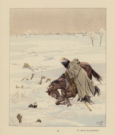 Het paard van de grenadier door pseudonym for Onfray de Breville Jacques Job