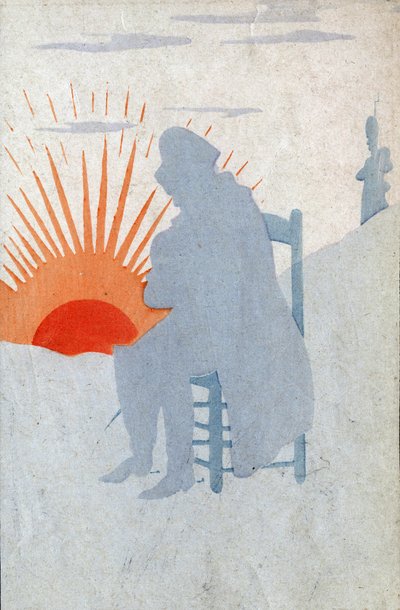 Hij wordt gewekt door de eerste stralen van de zon van Austerlitz door pseudonym for Onfray de Breville Job