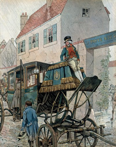 Ontmoeting van Napoleon I Bonaparte door pseudonym for Onfray de Breville Job