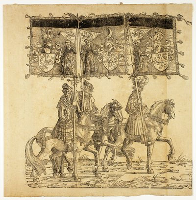 Triomf van Maximiliaan door the Elder Hans Burgkmair