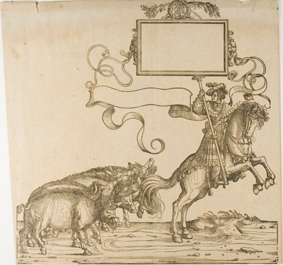Triomf van Maximiliaan door the Elder Hans Burgkmair