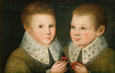 Portret van twee broers, 1586 door the Younger Marcus Gheeraerts
