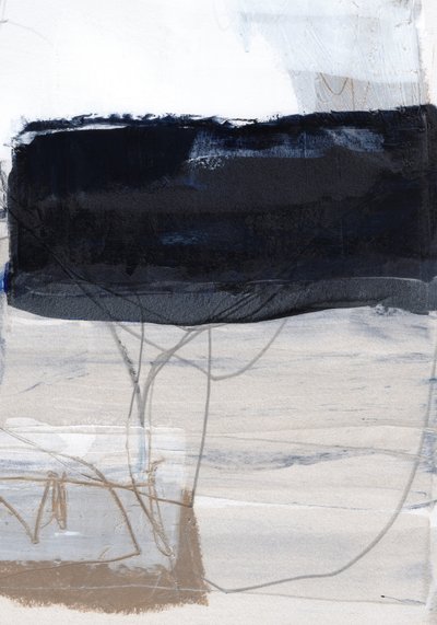 Stil zwart abstract blok door uplusmestudio
