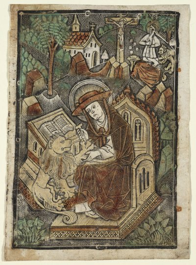 St. Hiëronymus door workshop of Kölner Wappenschild