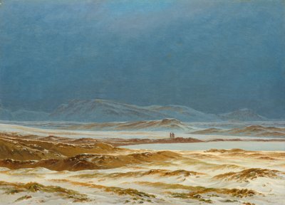 Noordelijk landschap, lente door Caspar David Friedrich