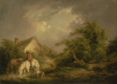 De naderende storm, 1791 door George Morland