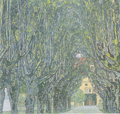 Laan Voor Schloss Kammer Door Gustav Klimt Als Kunstafdruk