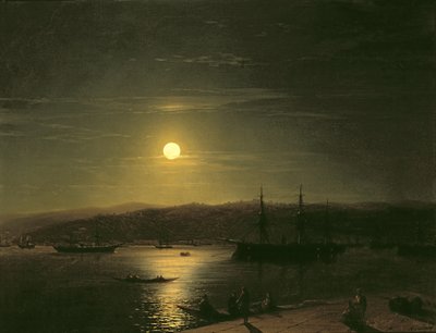Gezicht op Constantinopel door Ivan Konstantinovich Aivazovsky