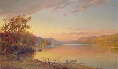 Lake George, NY, 1871 door Jasper Francis Cropsey