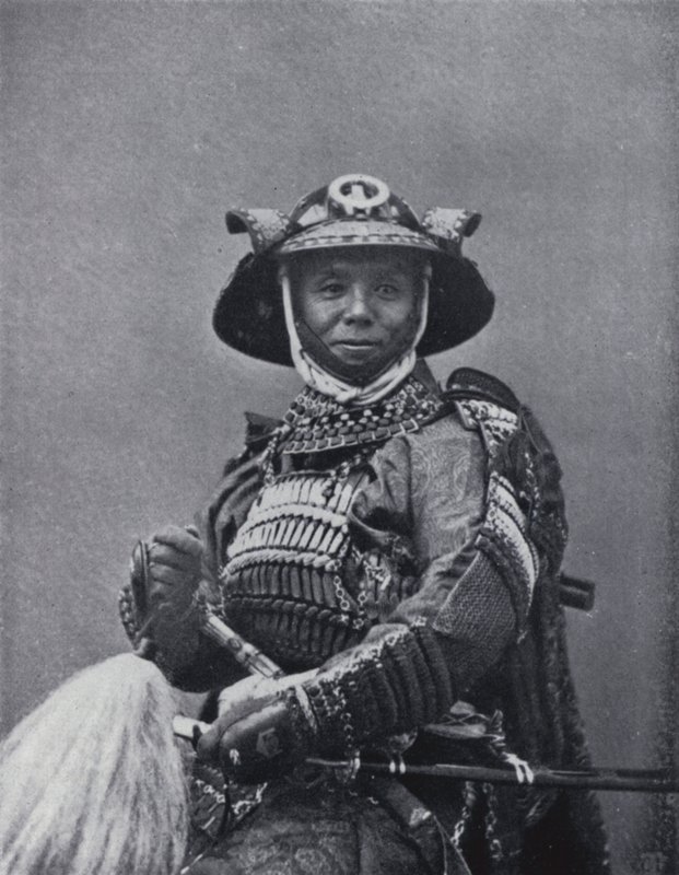 De leider van de eerste Japanse missie naar Europa (zwart-wit foto) door Nadar