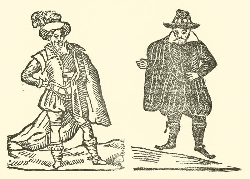 Illustratie voor The Roxburghe Ballads door (after) English School