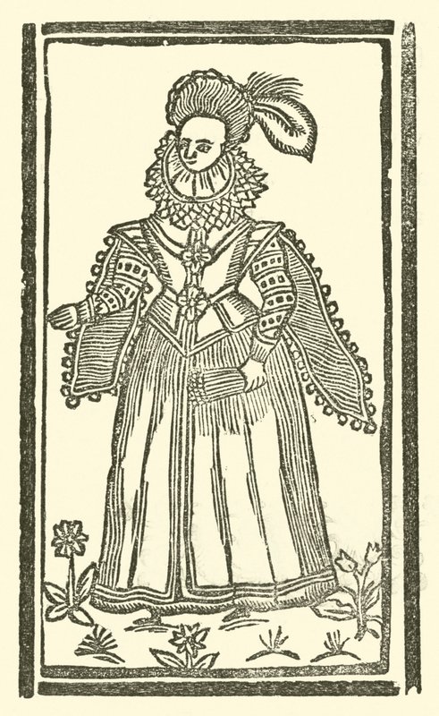 Illustratie voor The Roxburghe Ballads door (after) English School
