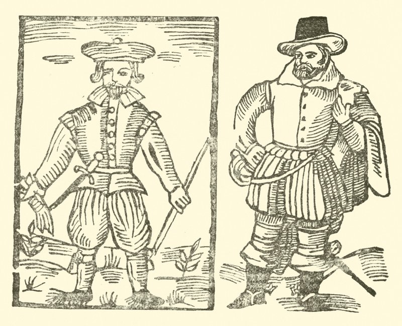 Illustratie voor The Roxburghe Ballads door (after) English School