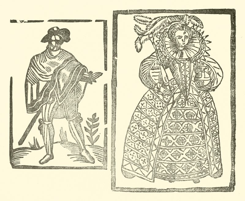 Illustratie voor The Roxburghe Ballads door (after) English School
