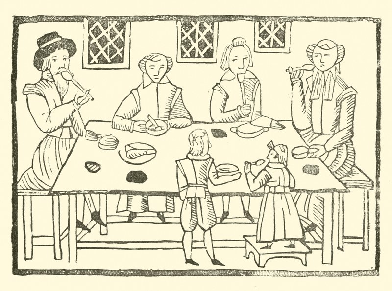 Illustratie voor The Roxburghe Ballads door (after) English School