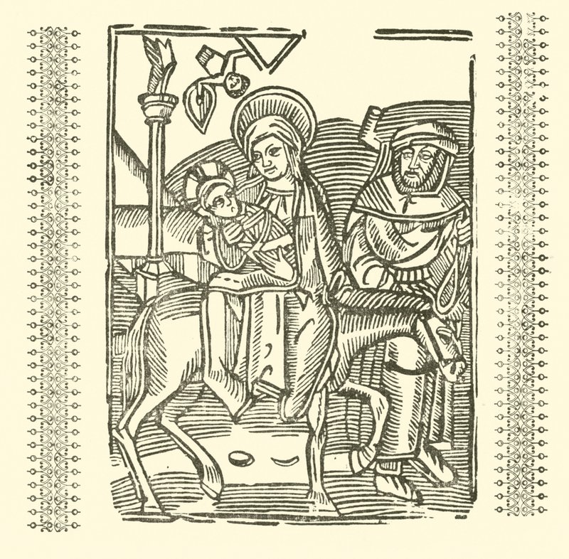 Illustratie voor The Roxburghe Ballads door (after) English School