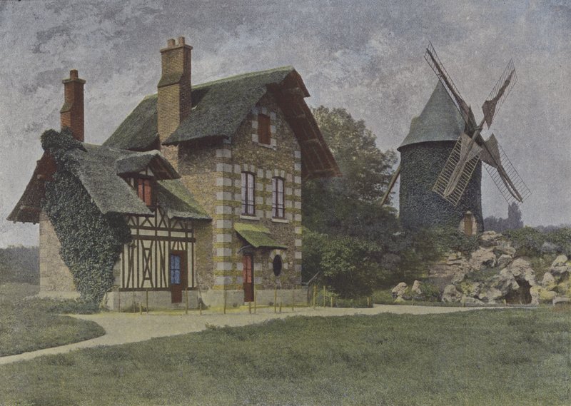 Bois de Boulogne, de Molen door (after) French Photographer