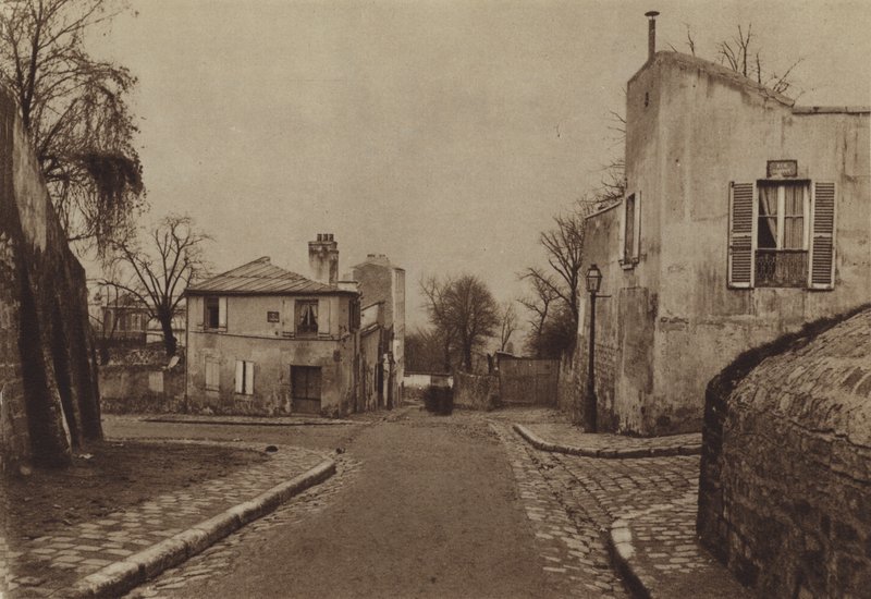 De rue Cortot en de rue de l