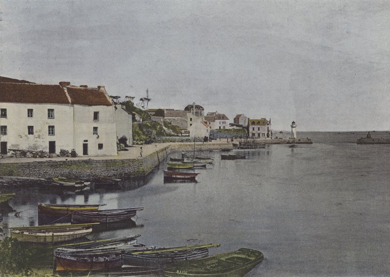 Haven van Sauzon, op Belle-Ile door (after) French Photographer