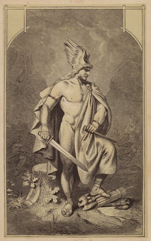 Arminius, Hermann Der Cherusker door (after) German School