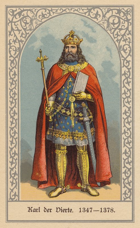 Karel IV, koning van Bohemen en Duitsland en Heilige Roomse keizer door (after) German School