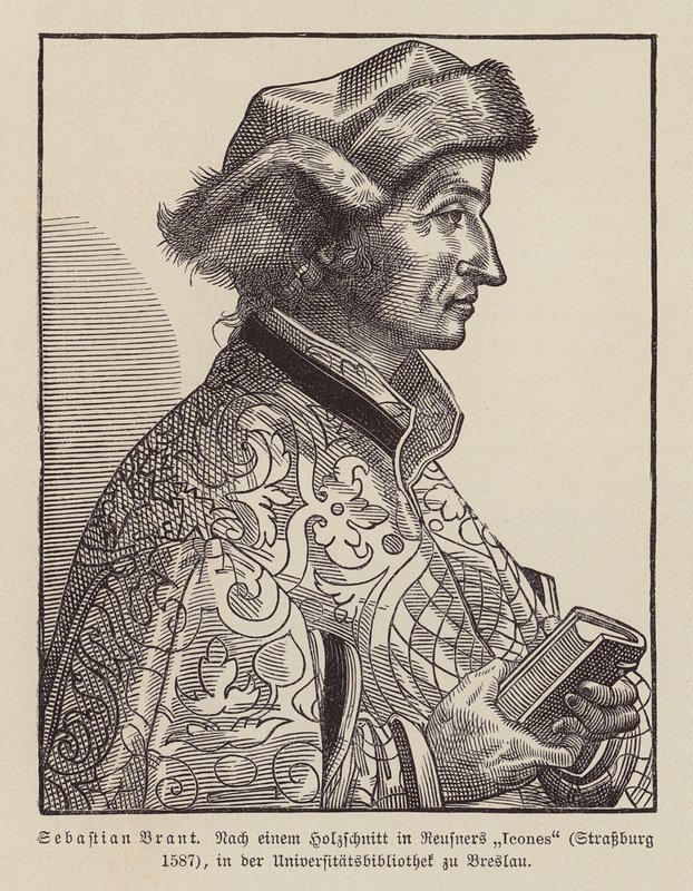 Sebastian Brant, Duitse renaissance humanist en satiricus door (after) German School