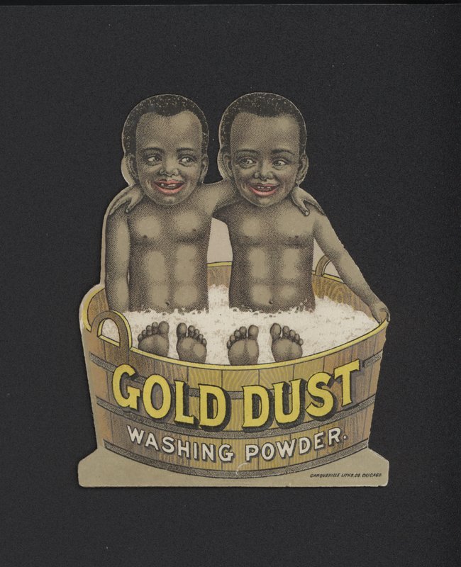 Advertentie voor Gold Dust waspoeder door American School