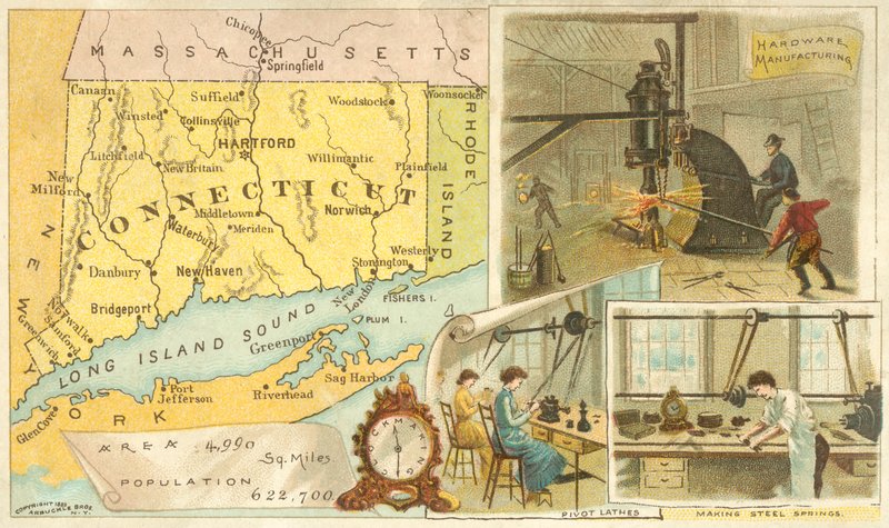 Connecticut, VS door American School