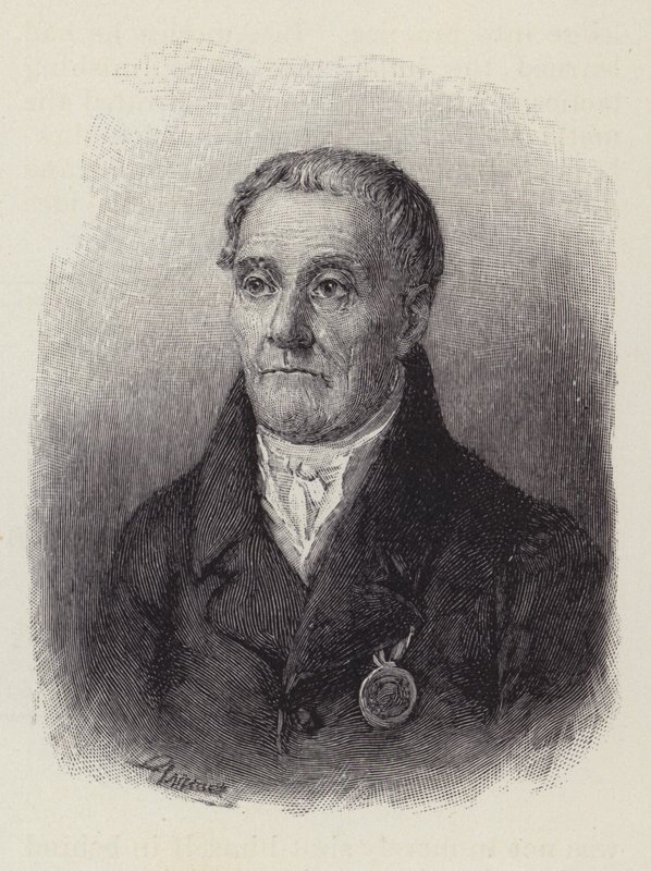 Joachim Nettelbeck, burgemeester van de stad Kolberg, Pommeren, belegerd door de Fransen in 1807 tijdens de Napoleontische oorlogen door American School
