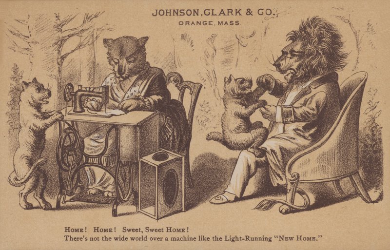 Johnson, Clark & Co door American School