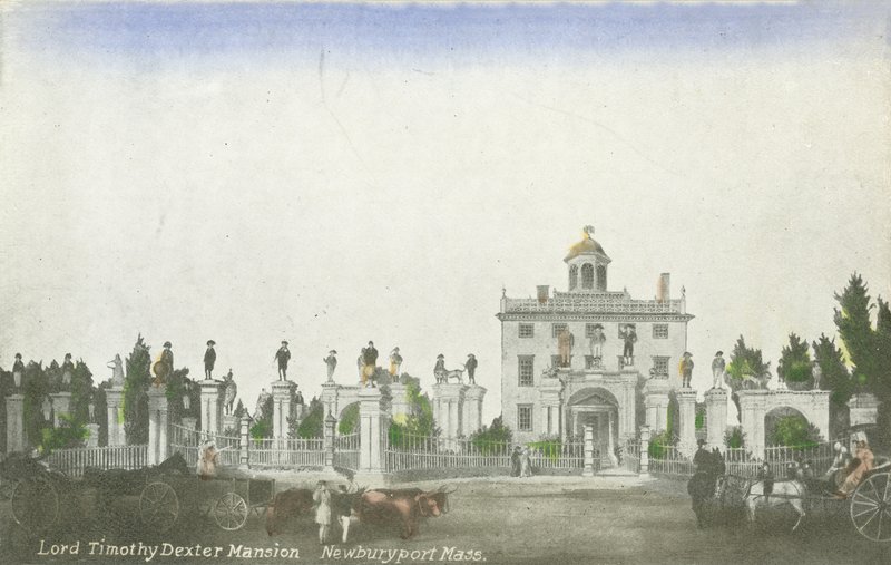 Lord Timothy Dexter Mansion, Newburyport, Massachusetts, VS door American School