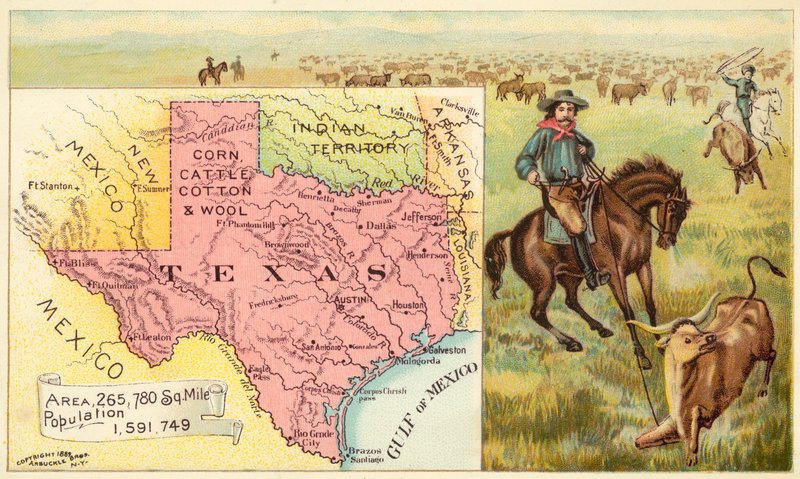 Texas, VS door American School