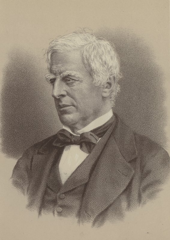 Robert Lowe, 1e Burggraaf Sherbrooke, Britse liberale staatsman door English Photographer