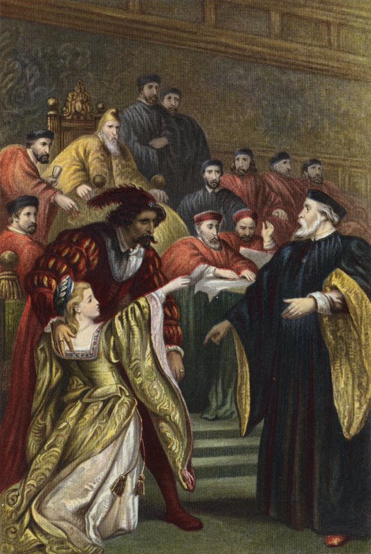 Shakespeare, Othello, Act I, Scene 3 door English School