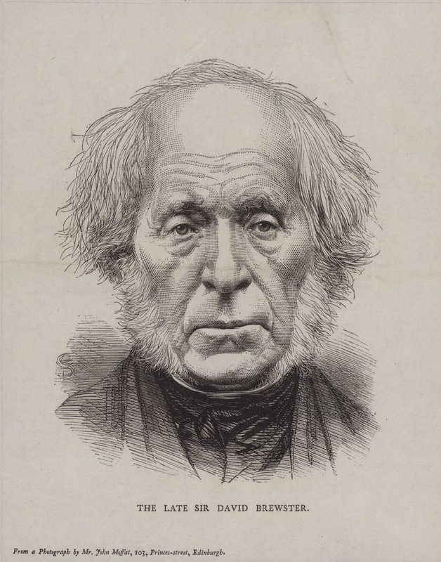 Sir David Brewster, Schotse natuurkundige, wiskundige en astronoom door English School