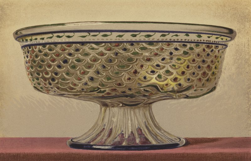 Tazza kom, Venetiaans, late 15e eeuw door English School
